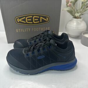 Keen Utility Footwear Vista Energy Hydrangea Konnect Fit Black Shoes Women's 8 M
